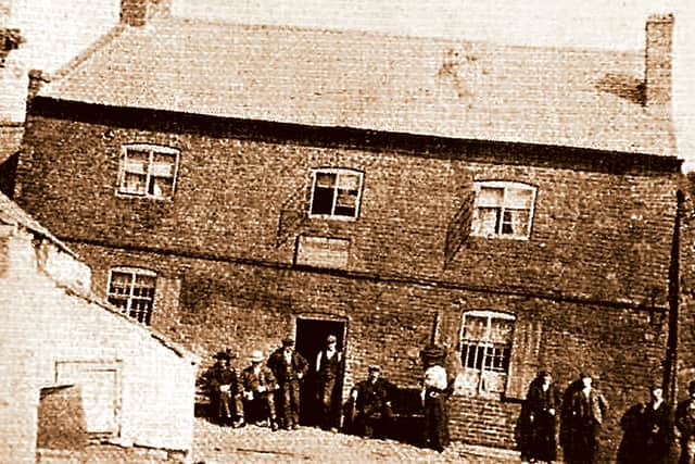 The effects of mining subsidence well illustrated by The Glynne Arms, near Himley