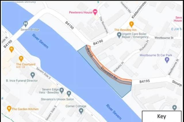 The work on Stourport Road will begin the full process for installing the flood defences. Photo: Environment Agency