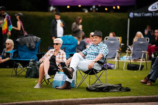 It was a chance for families to sit down and enjoy a day out in a country park