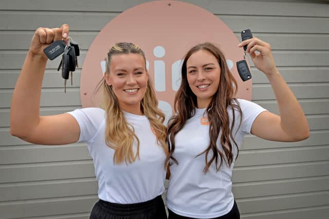 The pair have won a one-to-one mentoring session with Baroness Karren Brady