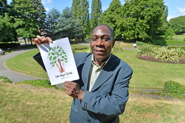Albert Watson in Hickman Park, Bilston in 2022
