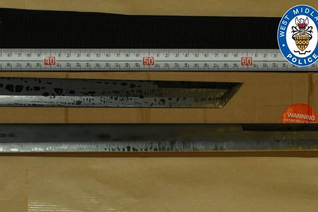 Weapons seized