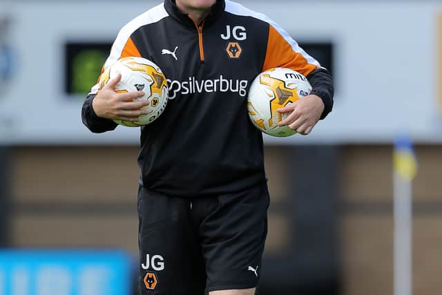 Gallen before a game at Shrewsbury Town (AMA)