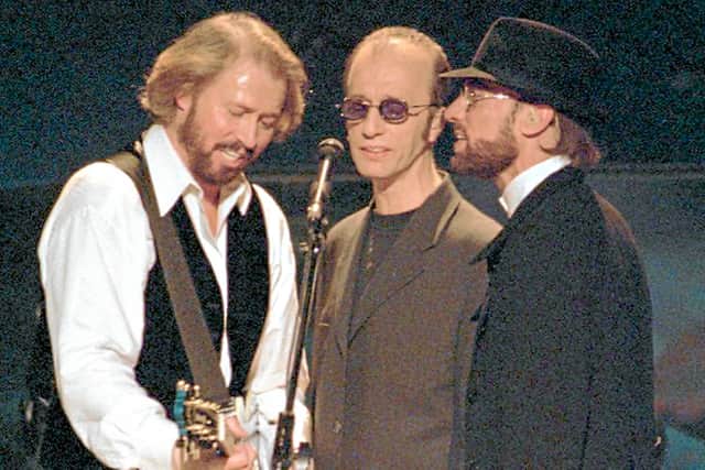 Clive clashed with the BeeGees