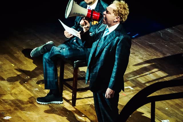 Penn and Teller perform at The Halls - Picture Jodie Cunningham