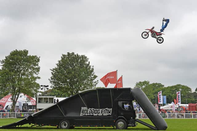 The Bolddog Lings Motorcycles Display Team