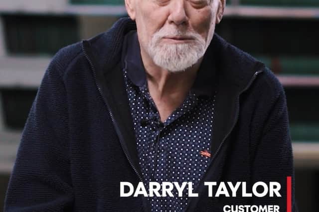 Darryl Taylor called Dan Howells a hero for saving his life. Image: Royal Mail