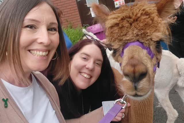 Legionella & Fire Services welcomed some alpacas this week  