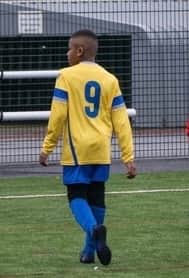 Myles Christie was a talented footballer at Brewood Juniors FC