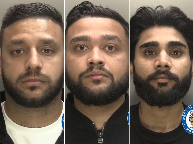 Faces of kidnappers convicted of Wolverhampton businessman's £19,000 kidnap