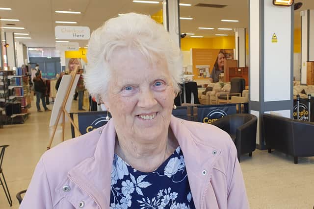 Joan Carter said the family had bought a television set for the first time