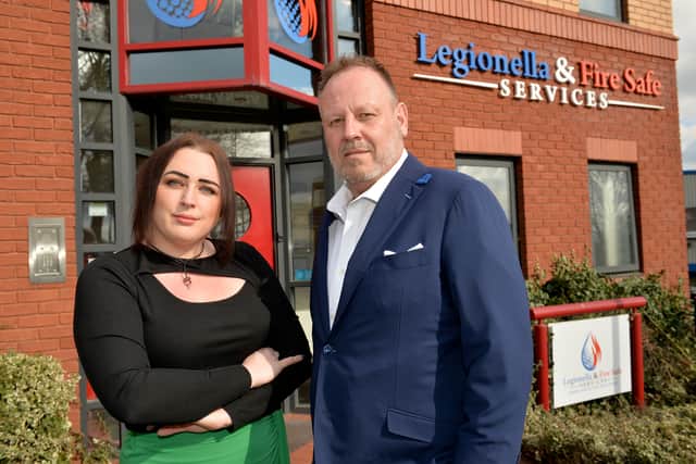 MD Steve Morris and Danielle Bayliss 