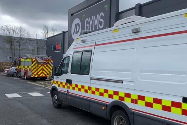 Another fire unit assisting with the incident (Photo: West Midlands Fire Service)