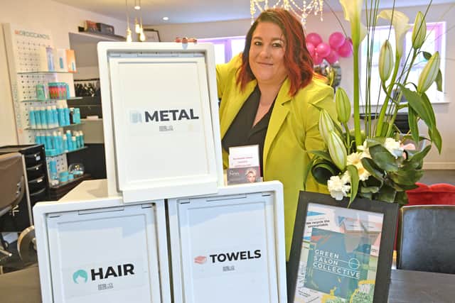 Tammy's salon is part of the Green Salon Collective
