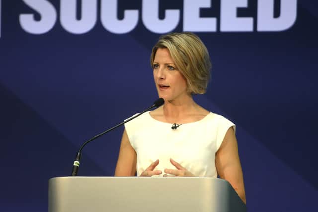 Jacqui Oatley said her passion for sport and desire to work hard and do everything she could have helped her get where she is today
