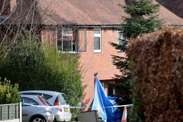 John Jones was found shot at Caslon Crescent  