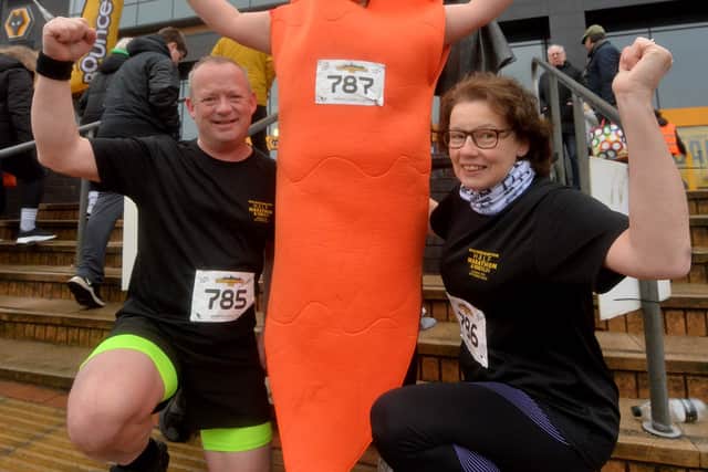 Emily Longman from Penn dressed as a carrot
