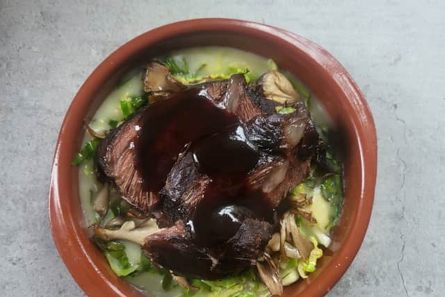 Ox cheek with mash