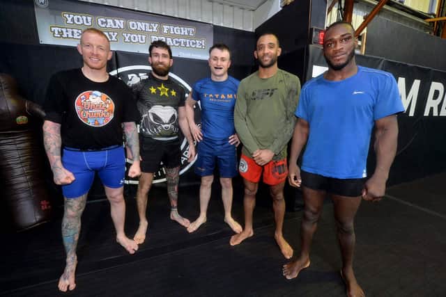 (L-R:) Tim Wilde, Will Jones, Liam Keen, Jai Herbert and Omiel Brown