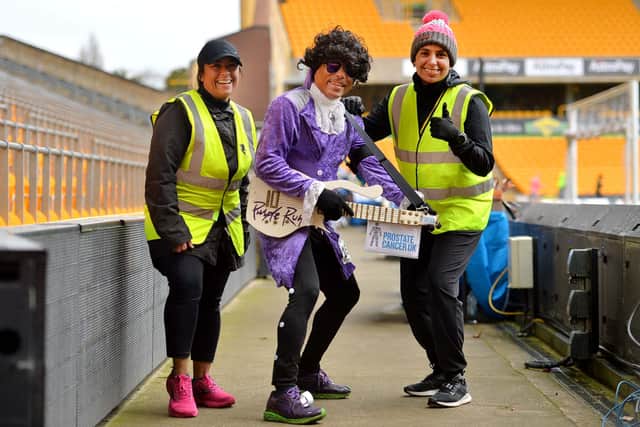 Mark Sinclair from Dudley dressed as Prince