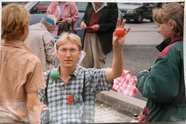 Ronnie pictured early in his career