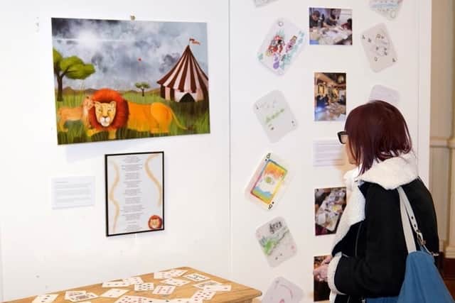 The Care System Exhibition. Photo: Peter Freeth.