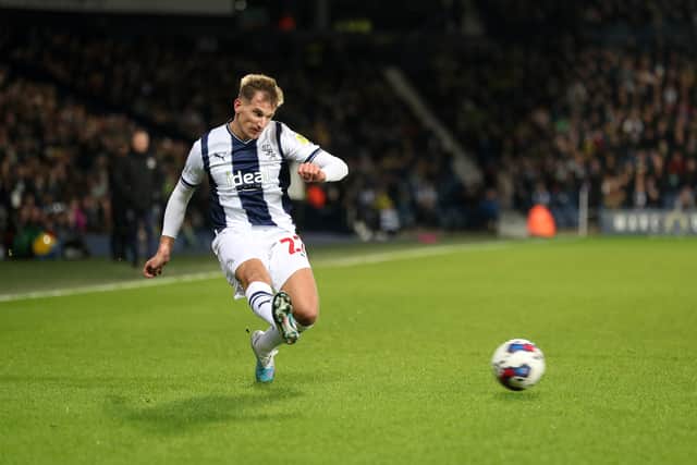 Marc Albrighton made his debut for Albion (Photo by Adam Fradgley/West Bromwich Albion FC via Getty Images).