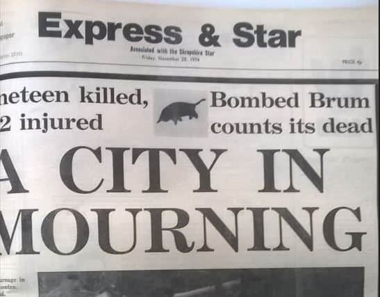 John Stonehouse's disappearance was overshadowed by the Birmingham pub bombings