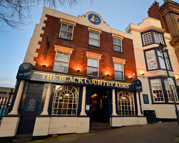 The Black Country Arms in Walsall is one of the pubs on the trail