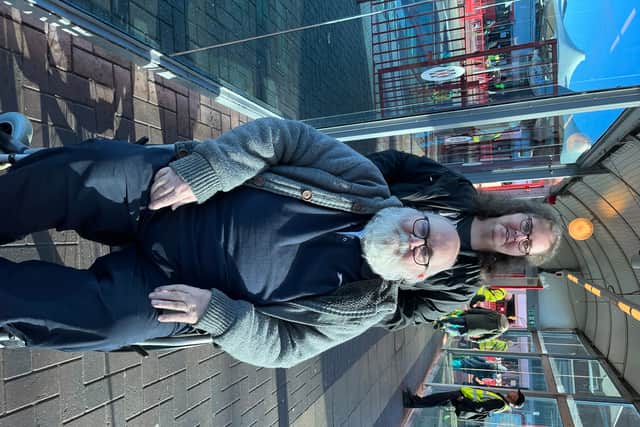 Dennis and Marie Howells rely on the bus, as it is the only way for them to get to West Bromwich