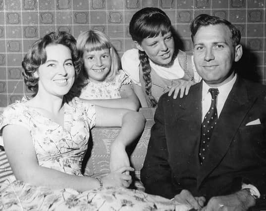 John Stonehouse with his first wife Barbara and children taken in the early 60s when he was MP for Wednesbury.