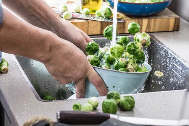 Opt for seasonal veg such as sprouts