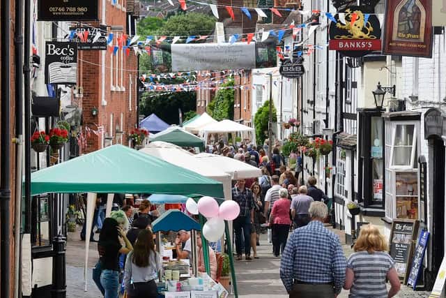 A scene looking down St Mary’s Street during an event. Picture: Eddie Brown