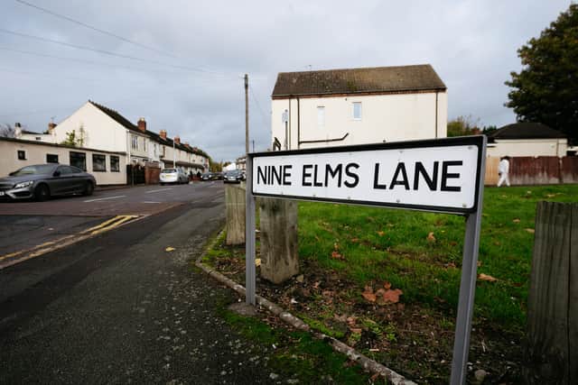 Nine Elms Lane in Wolverhampton