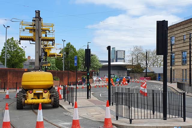 Pipers Row has been awaiting trams for years