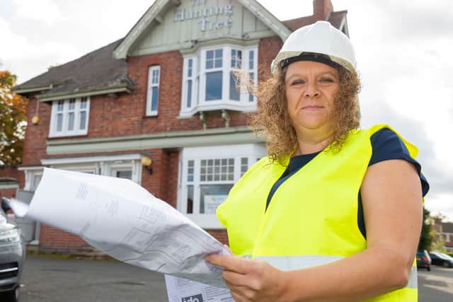 Sarah Tullett at her new pub