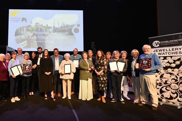 The Staffordshire Best Kept Village Competition winners 