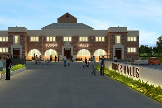 Computer generated images of what Heath Town Baths could look like
