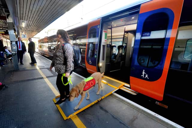 Improved accessibility is also a feature of the new trains