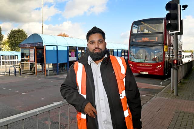 Diamond bus driver Mr Ladwa