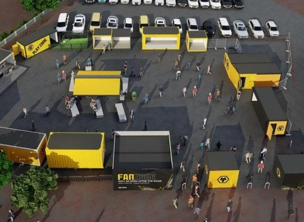 Wolves receiving backing for permanent match day fan zone with food ...