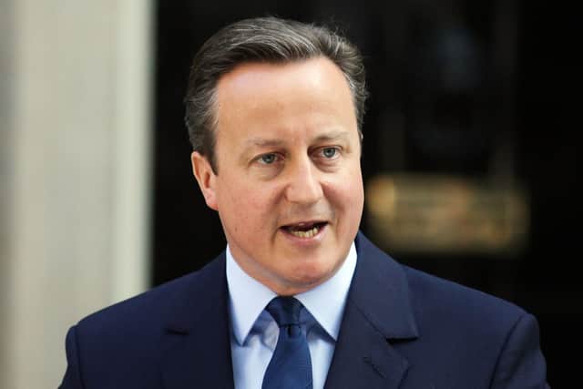 David Cameron differed to Liz Truss on how the state should be used to encourage certain social values. 