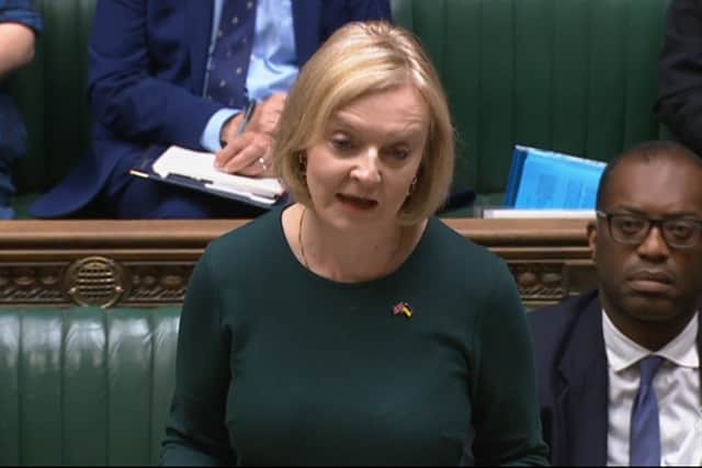 Prime Minister Liz Truss announced plans to lift the fracking ban in the House of Commons