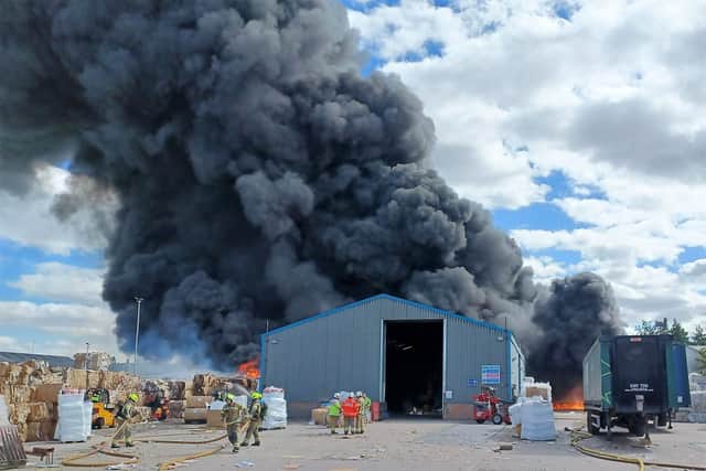 Enormous fire breaks out in West Bromwich as sky turns black with smoke