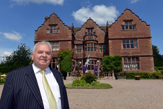At Ludstone Hall, Claverley