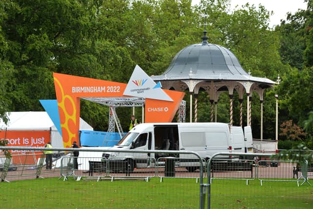 The final work is being put in place to ensure West Park is ready for the time trial on Thursday