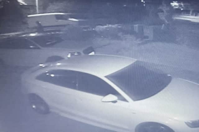 Car thieves attempted to steal an Audi in Wolverhampton but failed after being deterred by house security systems