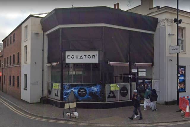 The former Equator nightclub in Lichfield Street, Walsall