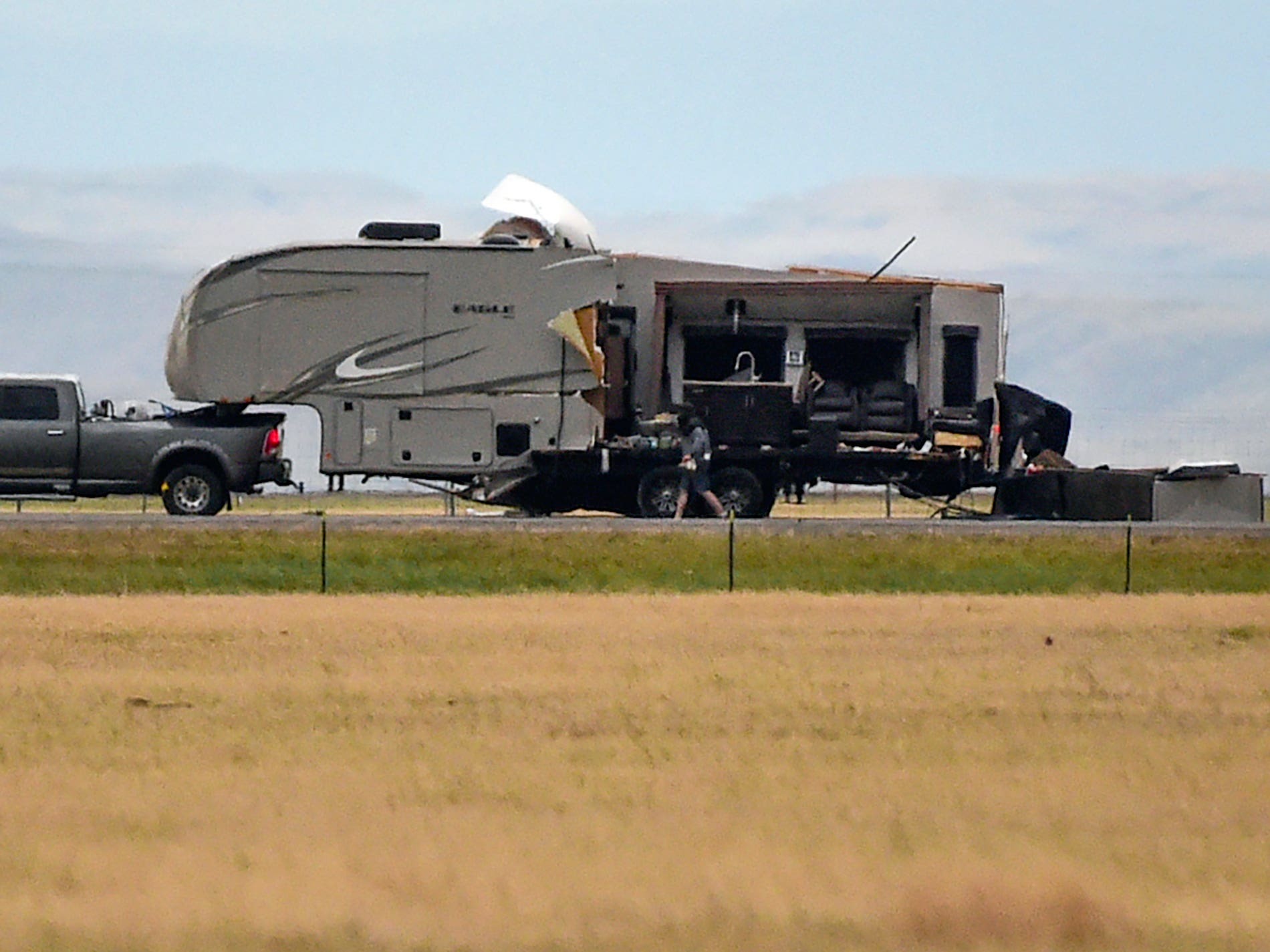 Two children among six people killed in US pile-up during dust storm
