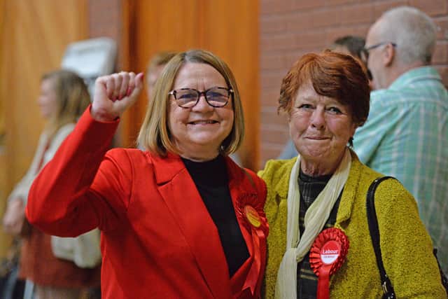 Labour councillors Sue Thornley and Jacquie Prestwood retain their seats